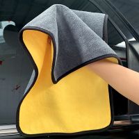 Multifunctional Premium Car Wash Towel Thickening Microfiber Cloth Absorbent Clean No Hair Slip Auto Accessories