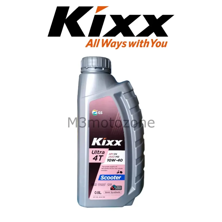 Kixx 10w 40 Ultra 4T Scooter Oil Semi Synthetic | Lazada PH