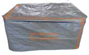 Túi trùm chống mưa thùng ship loại lớn, kích thước D80cm x R50cm x C45cm