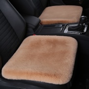 hot Car seat cushion Thick winter short rabbit plush chair cushion Office