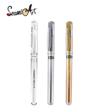 Buy Metallic Liquid Chrome Gold Mirror Finish Paint Pen Waterproof Silver  Art Marker Diy Arts and Craft Alcohol Based High Gloss Copper Ink Online in