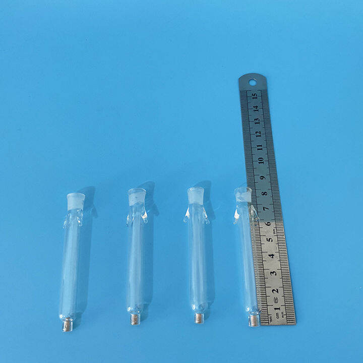 Electrochemical glass salt bridge Lshaped Lujin capillary silver