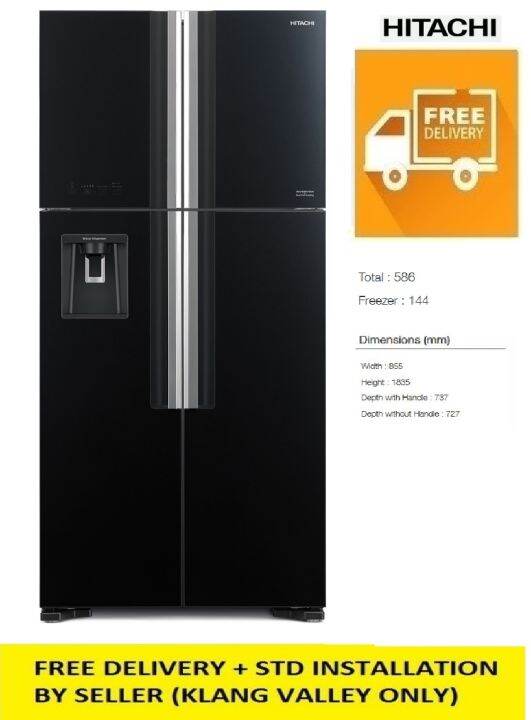( Free Delivery & Std Installation by Seller ) HITACHI RW720P7M GBK