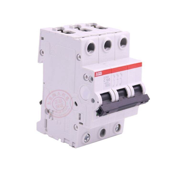 ↂ☍ ABB miniature circuit breaker S200 series 6KA air 3P C characteristics 16A S203C16 Lazada PH