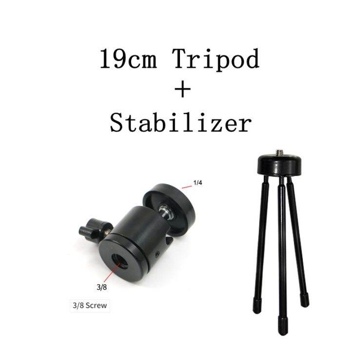 Desktop cam Tripod Stand With Stabilizer Suspension Boom Scissor Arm