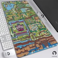 แผ่นรองเมาส์ Zelda Keyboard Table Pad Completo แผ่นรองเมาส์แล็ปท็อป อุปกรณ์เสริมสำหรับเกมเมอร์ ตกแต่งเกมเมอร์ พีซี Varmilo Dywan Mausepad