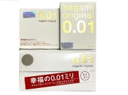 Bao Cao Su 001 Cao Cấp Siêu Mỏng Sagami Original - Nhập Khẩu Nhật Bản