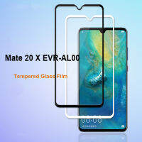 (ร้อน) สำหรับหัวเว่ย Mate 20X ที่มีคุณภาพสูงระเบิดกระจกเต็มฝาครอบป้องกันหน้าจอฟิล์มสีขาวสีดำฟิล์มแก้ว