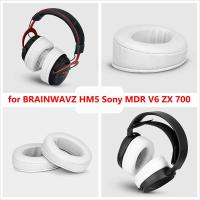 เบาะที่ครอบหูโฟมสำหรับ BRAINWAVZ HM5สำหรับเทคนิคก้าเสียง ATH-M50 AKG 701 Q701สำหรับ Sony MDR V6 ZX 700 JVC S500S