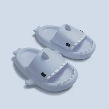 Childrens on sale shark slippers