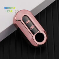 3ปุ่มรถ Flip Key Case Cover Remote Key Shell สำหรับ Fiat Ducato 500 500L Panda Grande Punto Protector อุปกรณ์เสริม