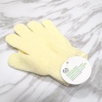 THE BODY SHOP BATH GLOVES สีครีม ถุงมือขัดผิวกาย ช่วยทำความสะอาดผิวพร้อมขัดผิวอย่างอ่อนโยนไปในตัว