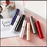 5FANGZHE 5ml การเดินทางการเดินทาง แบบพกพาได้ อลูมิเนียมอลูมินัม สเปรย์ alcochol เครื่องฉีดน้ำหอม ภาชนะบรรจุของเหลว ขวดเปล่ารีฟิล