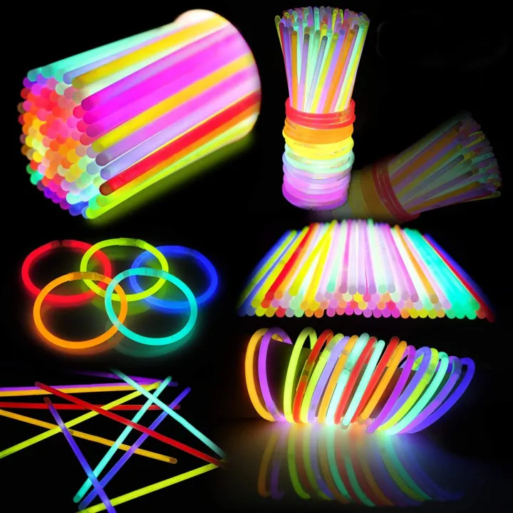 ]W=Neon Light Glow Sticks (50Pcs) | Lazada PH