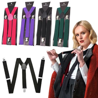 Suspenders   Business Suit Pants Suspenders Western Clothes Belt Women Skirt Dress Braces Golf Sport Men Trousers Shoulder Strap Towels