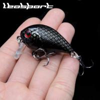 ยี่ห้อเหมือนจริง VIB ลอยตกปลา Lure 4 ซม.8G Pesca Hooks ปลา Wobbler Crankbait ประดิษฐ์ญี่ปุ่น Hard เหยื่อ-Cailine