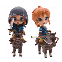 The Legend Of Zelda: Breath Of The Wild Figure Set Link PVC Action Model Toys Face Plate With Accessories Christmas Gift