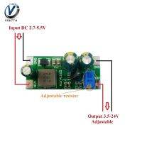 6A ดีซี30W 3V 3.3V 3.7V 5.5V ถึง5V 6V 7.5V 9V 10V 12V 14.8V 24V แผลงที่แปลง Step-Up สำหรับโมดูลลิเธียม18650