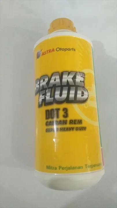 Minyak Cairan Rem Brake Fluid DOT 3 Putih Astra Aspira 1 Liter | Lazada ...