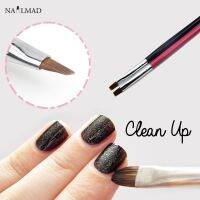 1pc Clean Up Brush Nail Art Flat Brush Cuticle Clean Up Brush Acrylic Brush Nail Tools Artist Brushes Tools