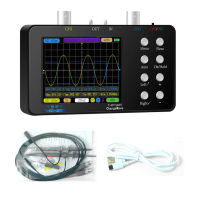 ออสซิลโลสโคปแบบดิจิตอลออสซิลโลสโคปปัจจุบัน Oscilloscope แชนเนลแบบคู่10เมตร6A การวัดรูปคลื่นในปัจจุบัน