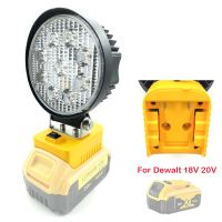 High Quality LED Work Light for Dewalt 20V Battery Powered Light 27W Flashlights Spotlight Cordless Handheld LED Light