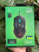 ? ส่งเร็ว ?เมาส์มาโคร RGB EGA Type M4 เมาส์เกมมิ่ง Gaming Macro Mouse ประกันศูนย์ 2 ปี