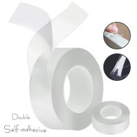 1-5M Invisible Double-Sided Tape Adhesive Wall Stickers for Kitchen Gadget Car Home Improvement NoTrace Bonded Nano Lucency Tape