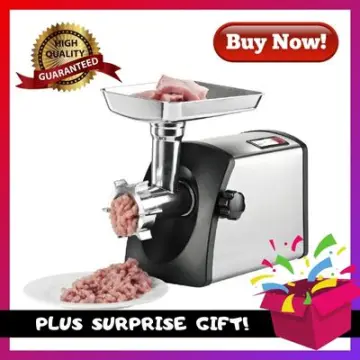 3000W Max Powerful Electric Meat Grinder Home Sausage Stuffer Meat Mincer  Tool