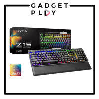 [กรุงเทพ ด่วน 1 ชั่วโมง] Keyboard (คีย์บอร์ด) EVGA Z15 RGB Gaming Mechanical Keyboard , Linear, EN Layout / Gadget Play