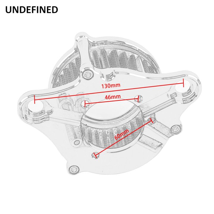 ตัวกรองตัวฟอกอากาศมอเตอร์ไซค์อลูมิเนียมใสขนาดเล็กสำหรับ-harley-sportster-xl883เหล็ก1200-883-72สี่สิบเก้าสิบ-1991-2021