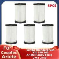 สำหรับ Cecotec Conga Thunderbrush 520 550 560ใช้งานสะดวก2761 2759 RBT อะไหล่เครื่องดูดฝุ่นอุปกรณ์เสริมตัวกรอง Hepa