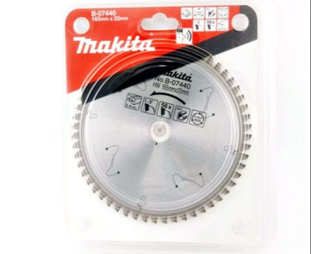 makita-service-part-saw-for-model-sp6000-part-no-b-07440-ใบเลื่อยวงเดือน-tct-165-20-56t-ตัดอลูมินัม-ใช้กับเครื่อง-sp6000