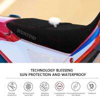 CRF300L Rally Accessories Motorcycle Seat Cover For Honda CRF 300L 2021 Mesh Fabric Protection Cushion Nylon Honeycomb Mat