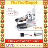 TheToolDepot 10/16/20/25/30/35/40Mm เครื่องมือล็อคชั้นเก็บเอกสารตัวล็อคตู้เก็บของลิ้นชักกล่องจดหมาย