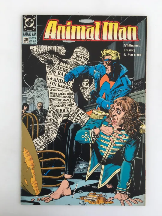 Animal Man 28 Published Oct 1990 by DC Comic Book Buddy finds the weirdness  mounting when