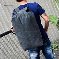 MISD Fashion Men Large Capacity Canvas Outdoor Sport Bag Travel Climbing Backpack