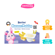 Pudding Burine Vị Chuối Vỉ 6 x 50g