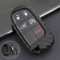 Soft Car Key Case Carbon Fiber Pattern Key Anti-Scratch Protective Cover for WK2 KL BU MP 200