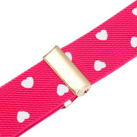 MOILY Fashion Waist Belt Stretch Girls Elastic Belts Heart Belt Elastic Teen Adjustable Kids Dresses