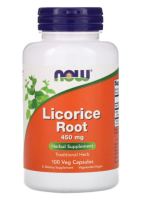 Now Foods, Licorice Root, 450 mg, 100 Veg Capsules