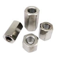 1/2/5pcs M5 M6 M8 M10 M12 A2-70 304 Stainless Steel DIN6334 Hexagon Hex Extend Long Rod Coupling Nut Connector Joint Tubular Nut