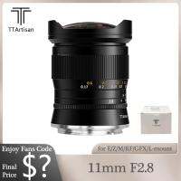 เลนส์ตาปลา F2.8 11มม. ใช้ได้กับโซนี่ A7เลคา M9ลูมิกซ์ S1ซิกม่า FP Canon RP Fuji GFX100