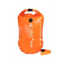 25L Storage Floating Swimming Bag PVC Inflatable Swimming Buoy Dry Bag With Waist Belt Swimming Water Sports Safety Bag 2022  Floaties