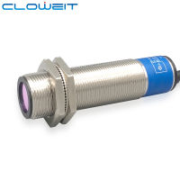 【YY】Cloweit M18 Photoelectric Sensor Optical Infrared 50cm Adjustable NPN PNP Mirror Diffuse Proximity Switches J18-LAS