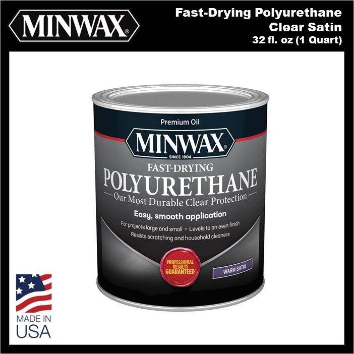 Minwax Fast Drying Clear Polyurethane, 32 fl oz (1 Quart) Lazada PH