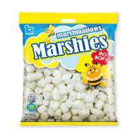 [ส่งฟรี!] มาร์ชี่ส์ มาร์ชแมลโลว์ สีขาว เม็ดกลาง กลิ่นวานิลลา 150 กรัม - Marshies Vanilla Medium White Marshmallows 150 g