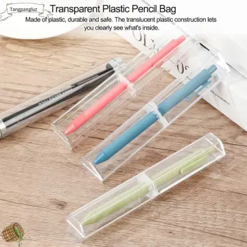 Plastic Translucent Pencil Case