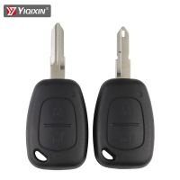 YIQIXIN สำหรับ Vauxhall Opel Vivaro Renault Movano Trafic Kangoo Master รถยนต์ซองใส่กุญแจรถยนต์กรณี Clio 2ปุ่ม NE73 J28bio ใบมีด VAC102