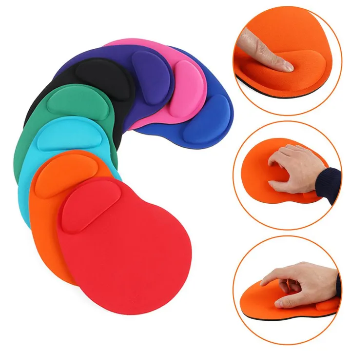 TU3Y Lightweight Colorful Ergonomic Soft Mouse Pad Wrist Support Non